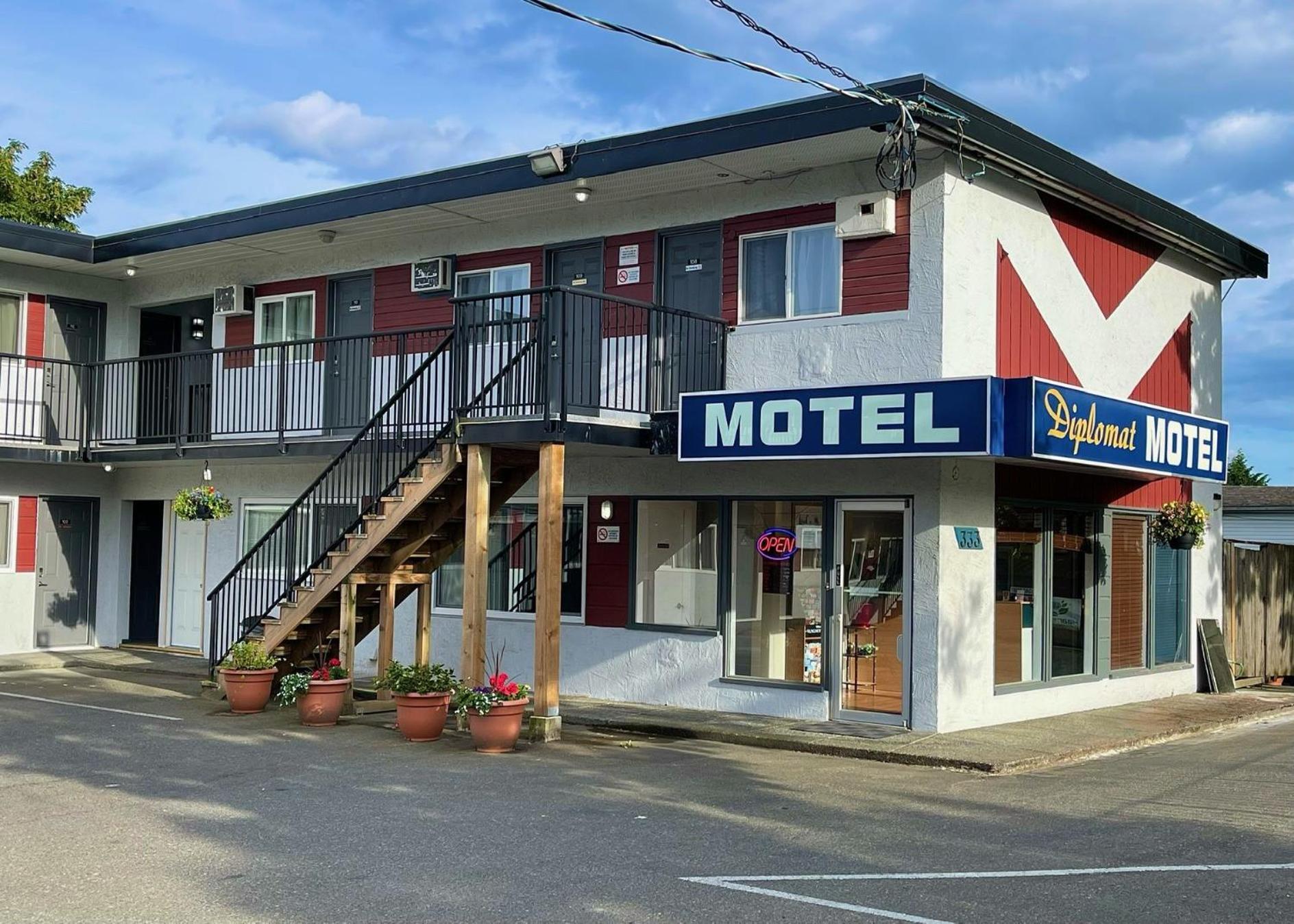 Diplomat Motel Nanaimo Zewnętrze zdjęcie